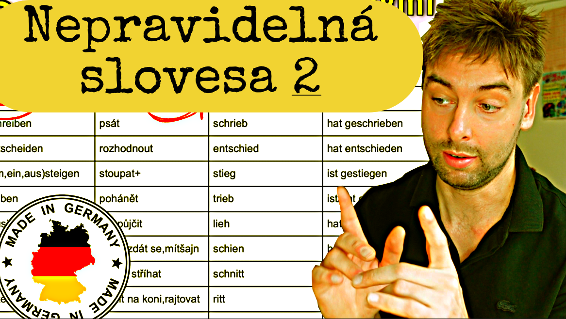 Nepravidelná slovesa 2
